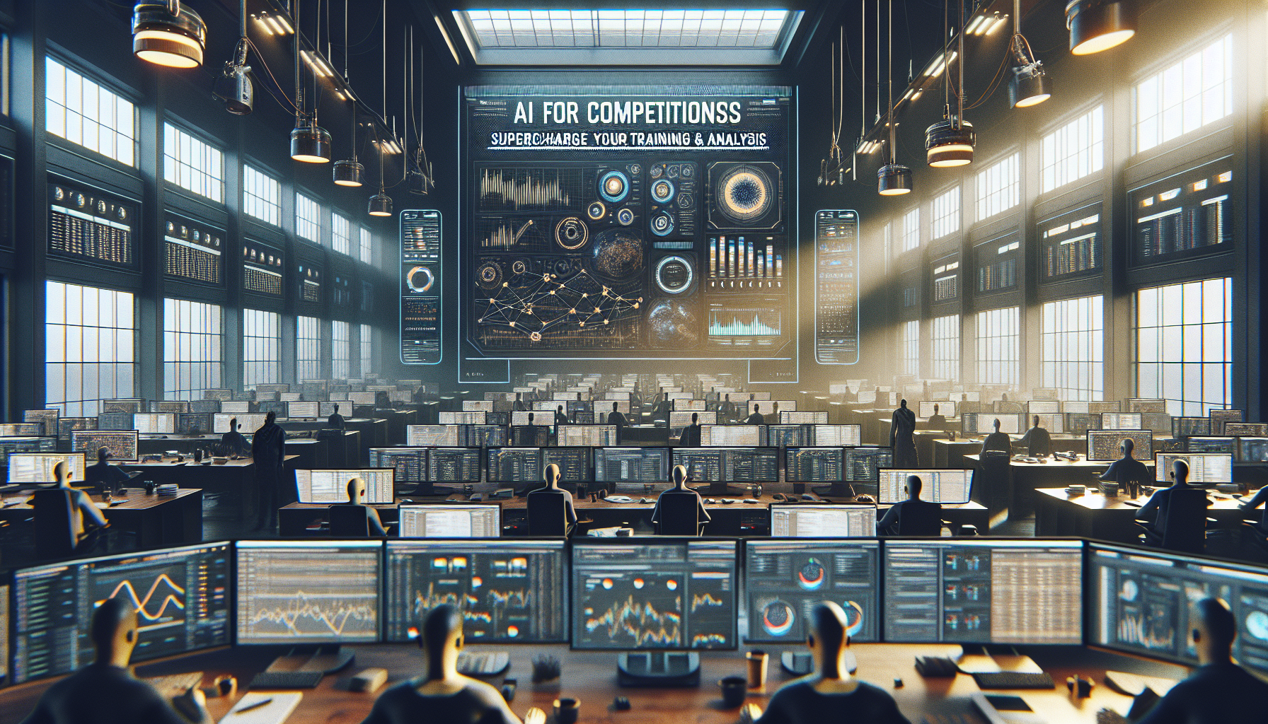 Illustration for 'AI for Competitors: Supercharge Your Training & Analysis' in Preparation Tips category in photorealistic style