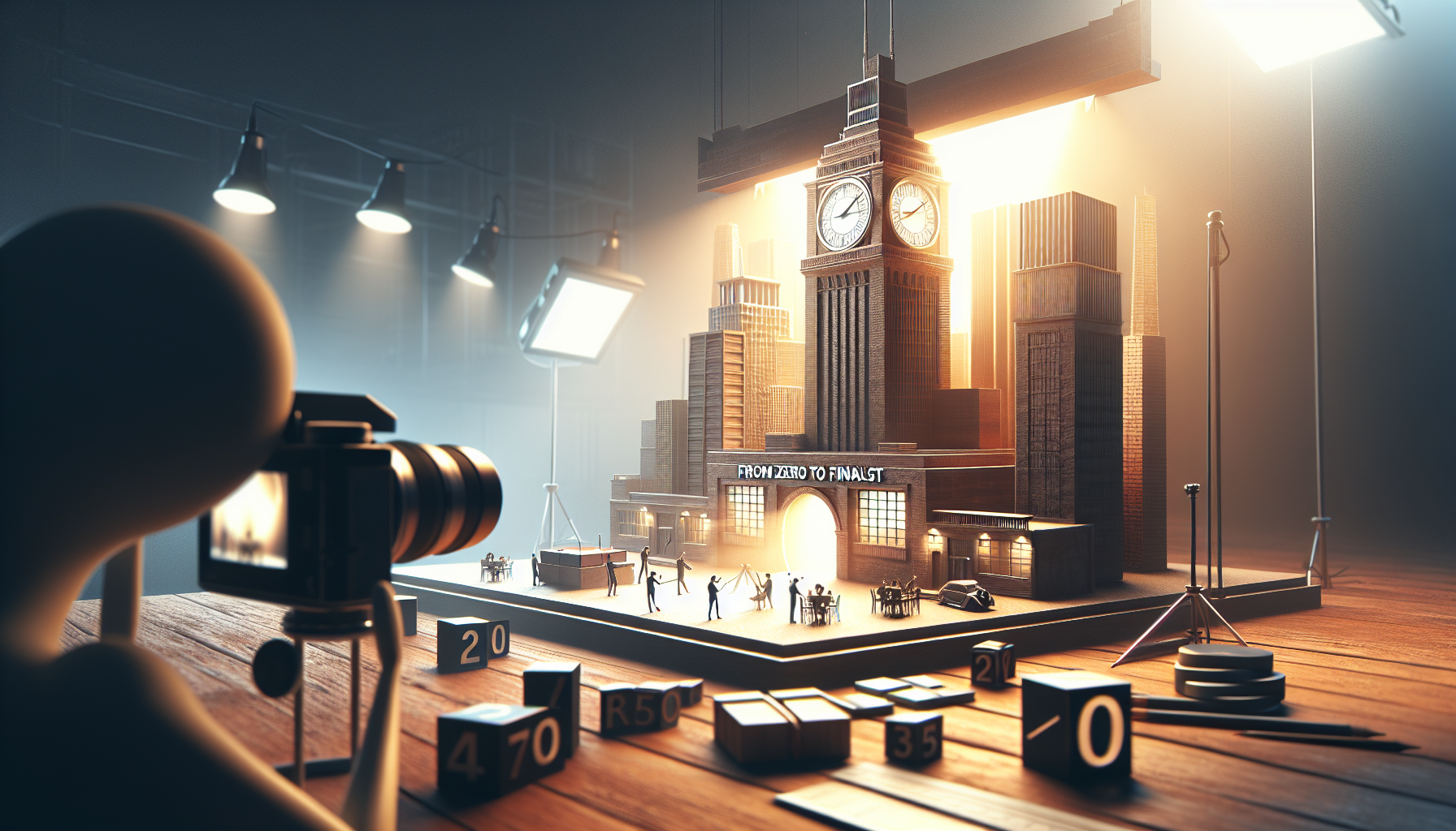 Illustration for 'From Zero to Finalist: 7 Steps to Build a Winning Entry' in Preparation Tips category in photorealistic style