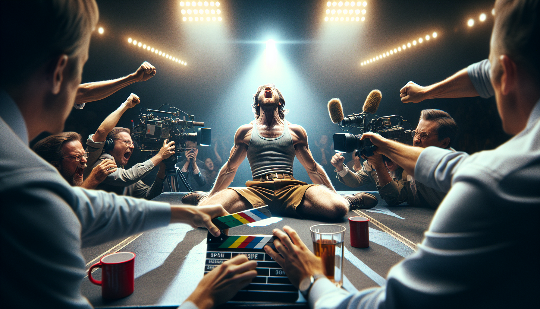 Illustration for 'Mid-Competition Meltdown? Recovering Focus & Performance' in Competition Stories category in photorealistic style