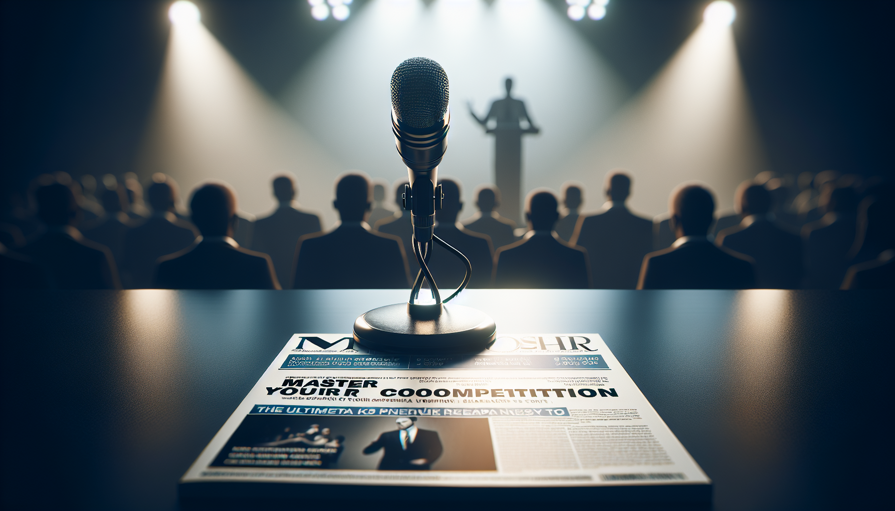 Illustration for 'Master Your Competition: The Ultimate Readiness Toolkit' in Preparation Tips category in photorealistic style